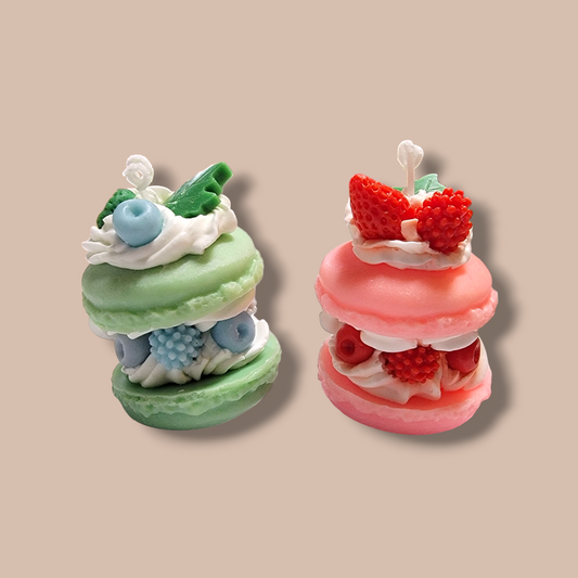 Macaroon Parfait Candle Set (2pc.)