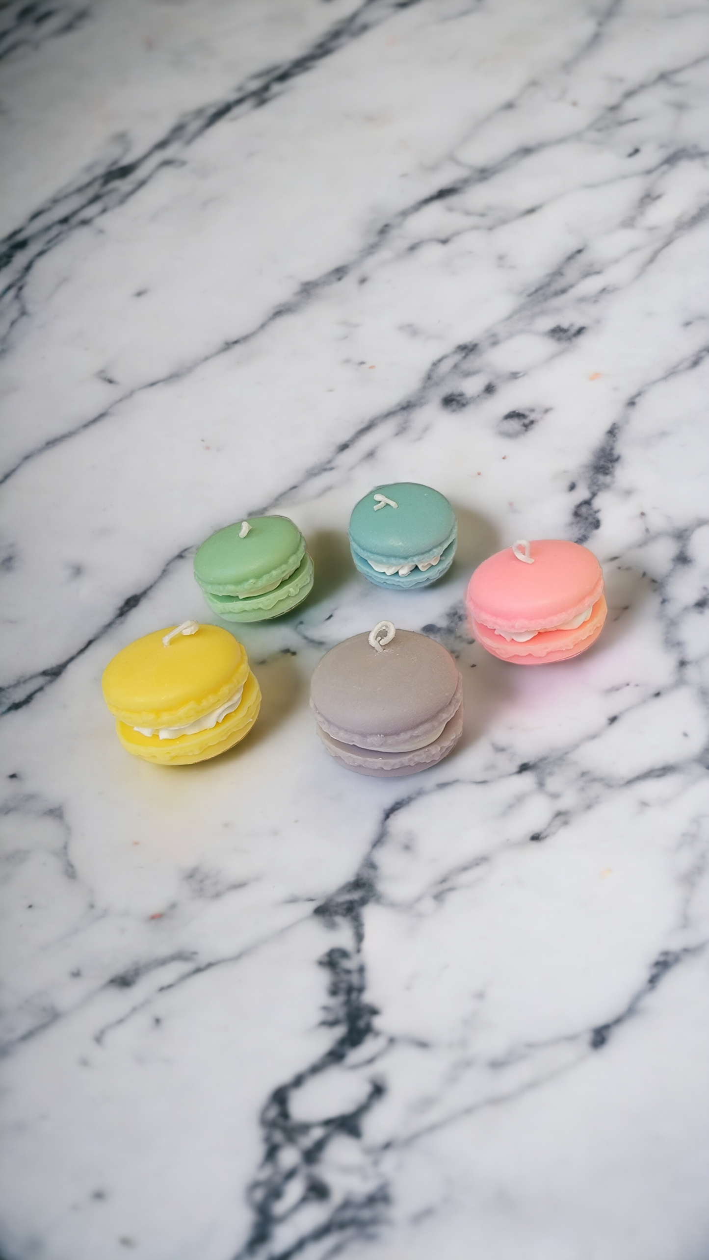 Patisserie Macaron Candle Collection (5pc)